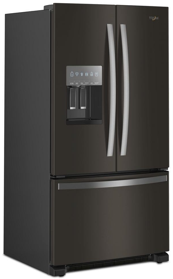 Whirlpool WRFF3436RV 36 Inch, 25.2 Cu. Ft., Full-Depth, French Door Bot...