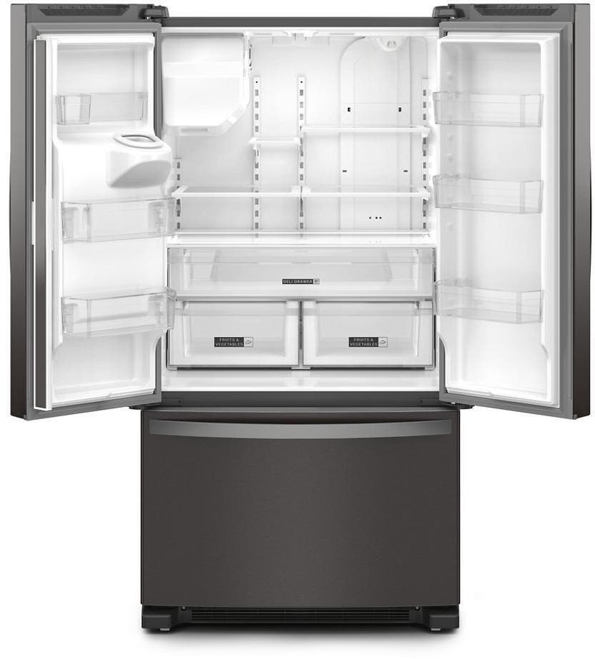 Whirlpool WRFF3436RV Fingerprint-Resistant Black Stainless Steel