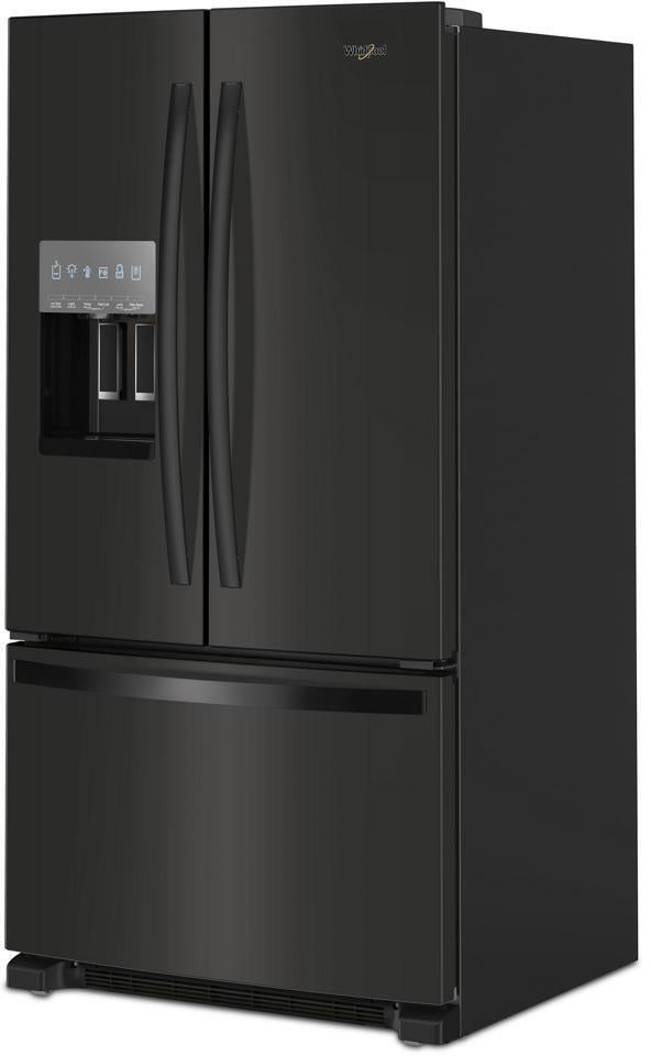 Whirlpool WRFF3436RB 36 Inch, 25.2 Cu. Ft., Full-Depth, French Door Bot...