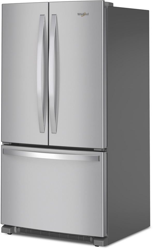 Whirlpool WRFF3236RZ 36 Inch, 25.2 Cu. Ft., Full-Depth, French Door Bot...