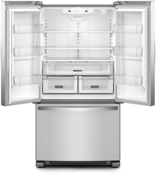 Whirlpool WRFF3236RZ 36 Inch, 25.2 Cu. Ft., Full-Depth, French Door Bot...