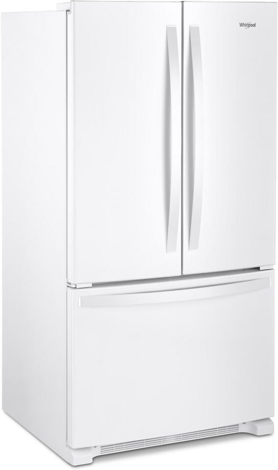 Whirlpool WRFF3236RW 36 Inch, 25.2 Cu. Ft., Full-Depth, French Door Bot...