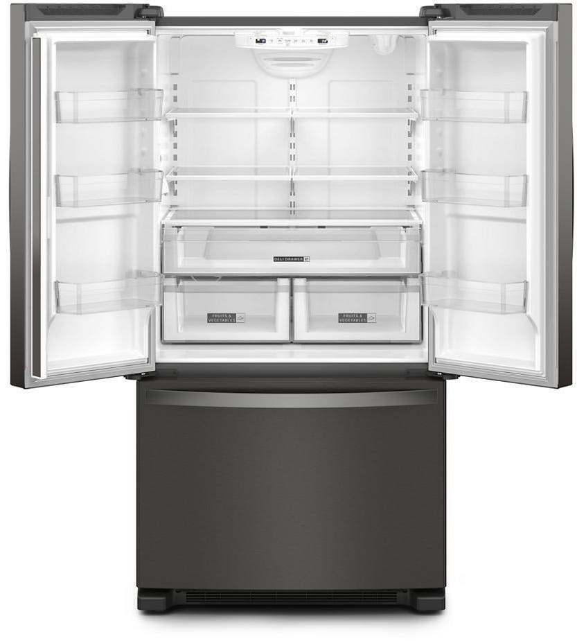 Whirlpool WRFF3236RV Fingerprint-Resistant Black Stainless Steel