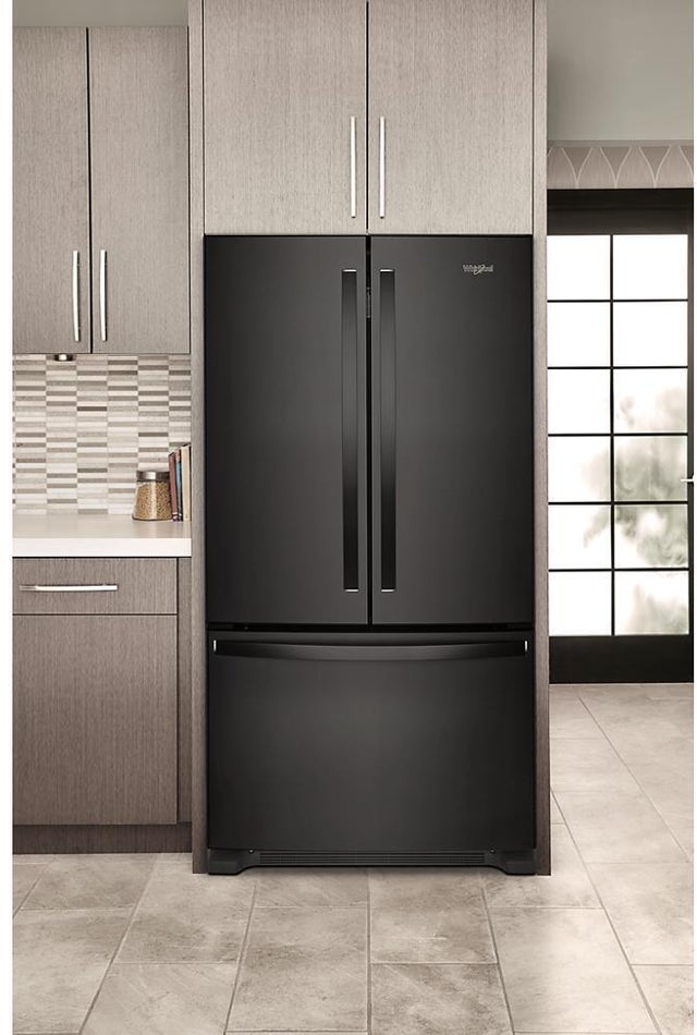 Whirlpool WRFF3236RB 36 Inch, 25.2 Cu. Ft., Full-Depth, French Door Bot...