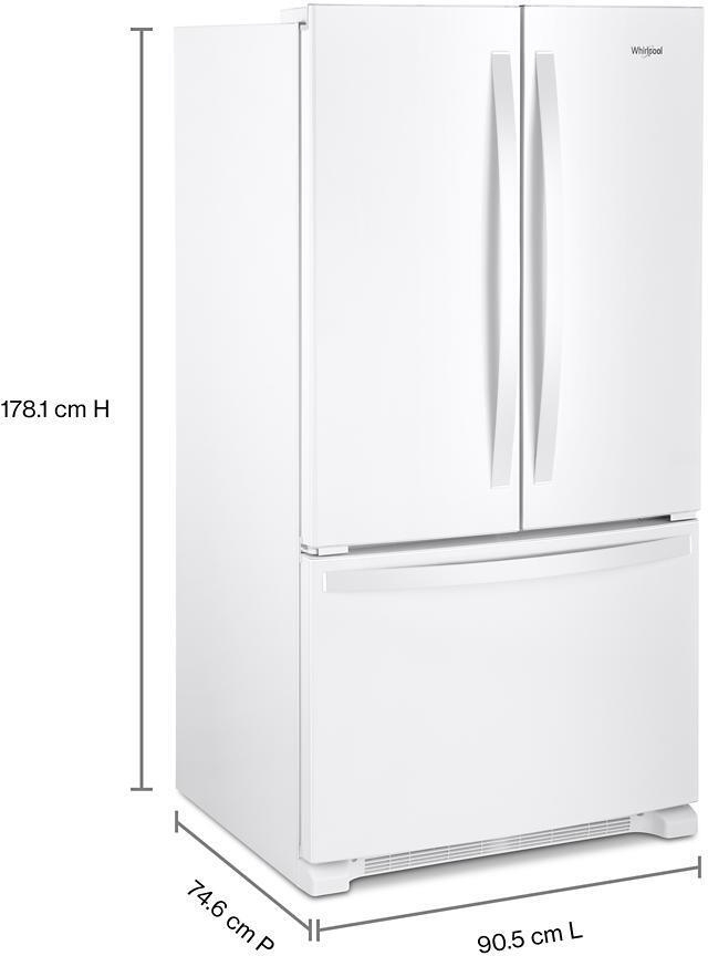 Whirlpool WRFC2036RW White