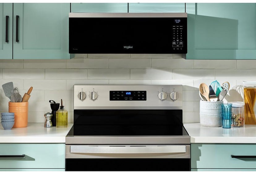 Whirlpool WMML5530RZ 1.1 Cu. Ft. Low Profile Microwave Hood Combination...