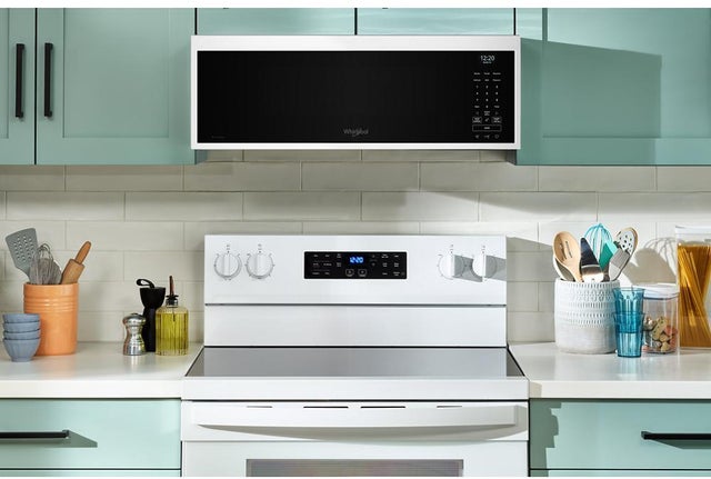 Whirlpool WMML5530RZ 1.1 Cu. Ft. Low Profile Microwave Hood Combination...