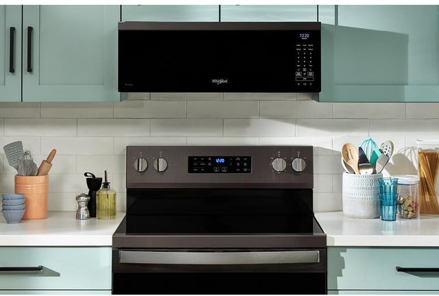 Whirlpool WMML5530RV 1.1 Cu. Ft. Low Profile Microwave Hood Combination...