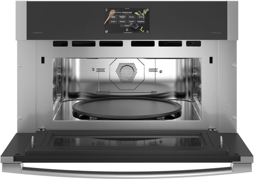 GE PSB9240SVSS 30 Inch Single Electric Smart Wall Oven with 1.7 c...