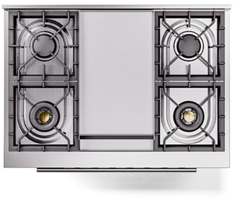 Ilve UP36FQMPBK Glossy Black With Satin Trim