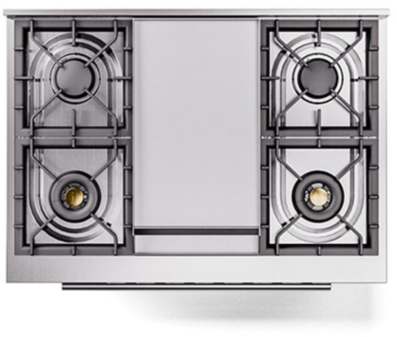 Ilve UP36FQMPMG Graphite Matte With Satin Trim