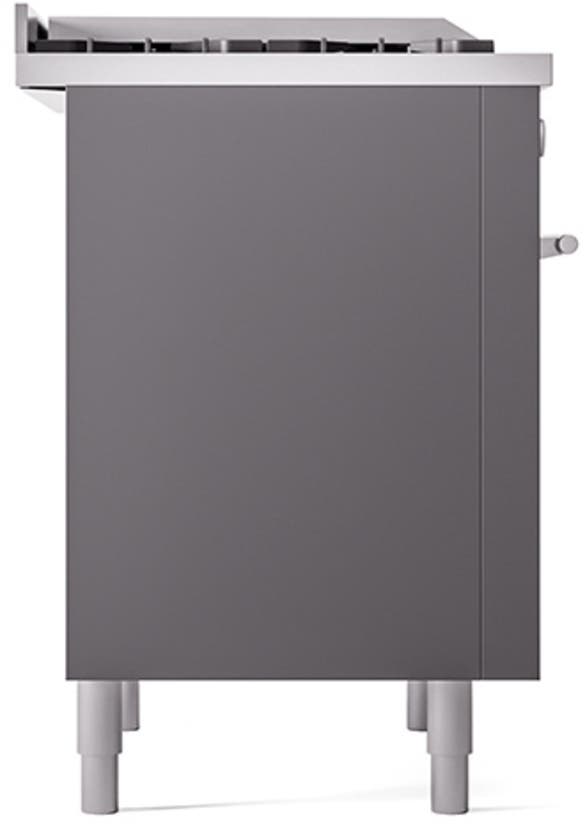 Ilve UP36FQMPMG Graphite Matte With Satin Trim