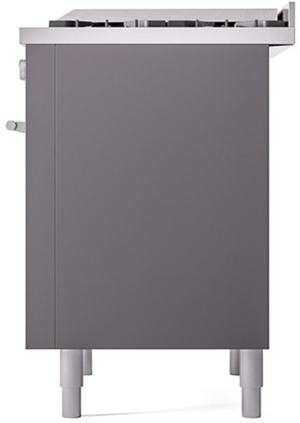 Ilve UP36FQMPMG Graphite Matte With Satin Trim