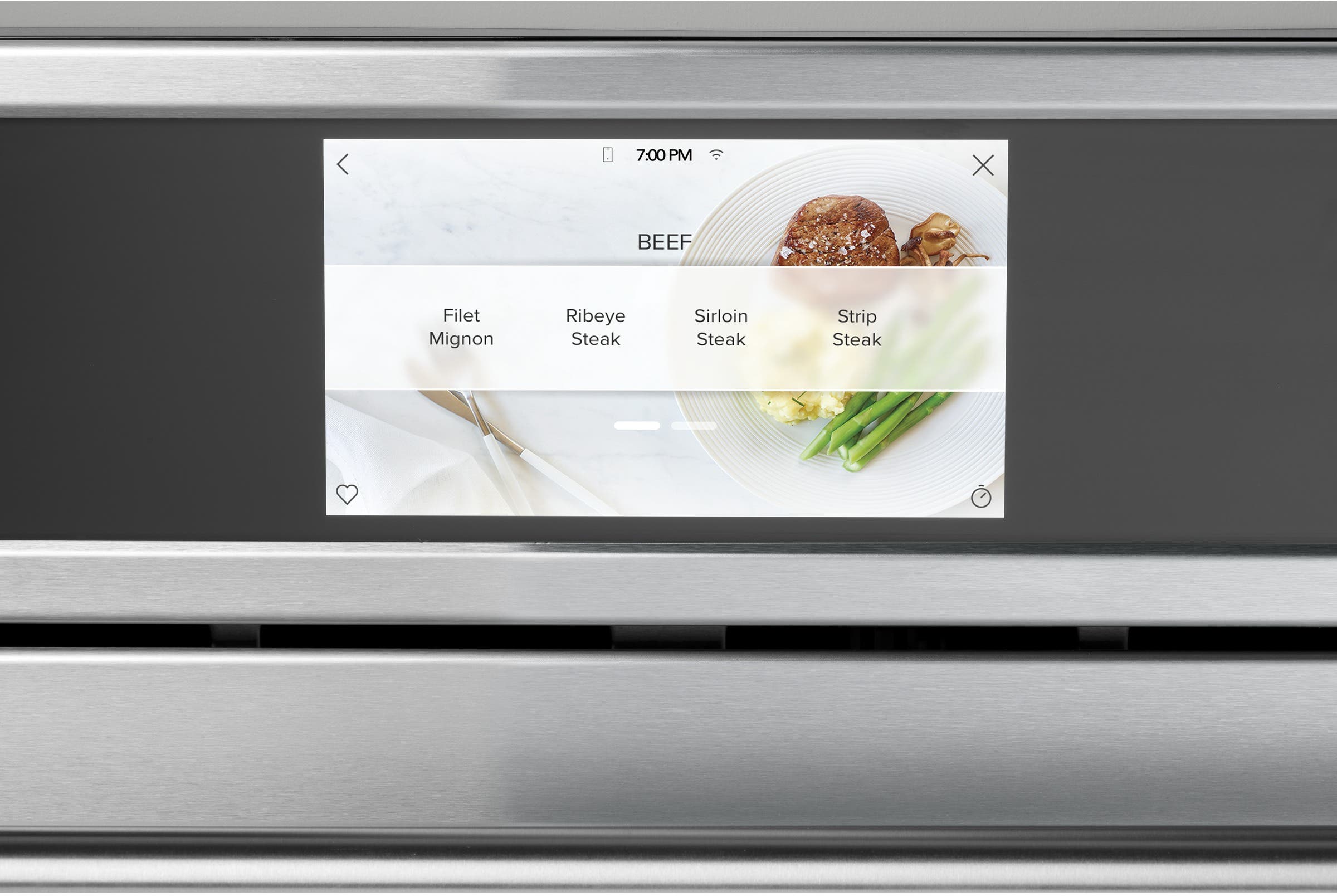Cafe CSB913P4VW2 Matte White, Brushed Bronze Handle
