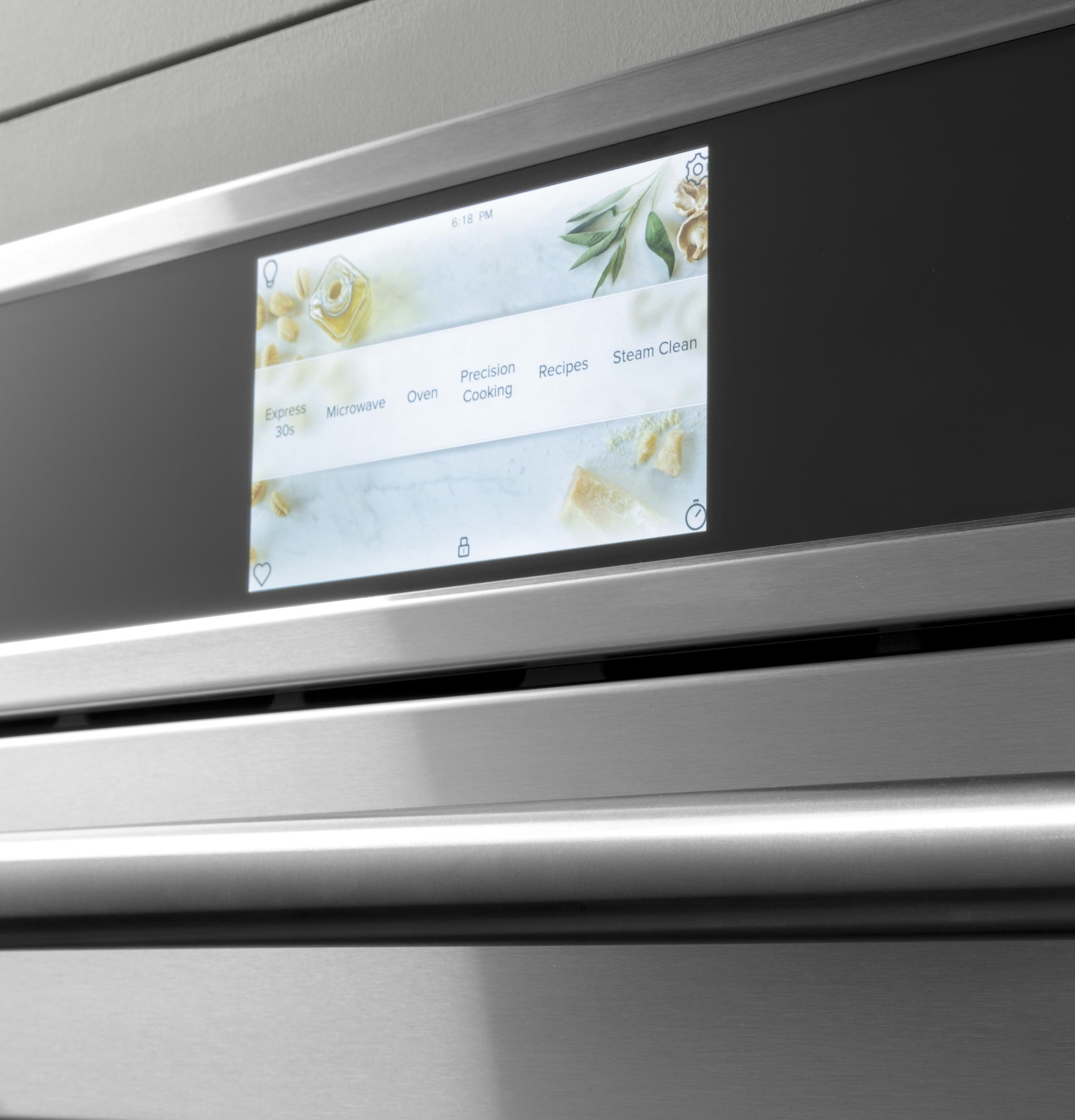 Cafe CSB913P4VW2 Matte White, Brushed Bronze Handle