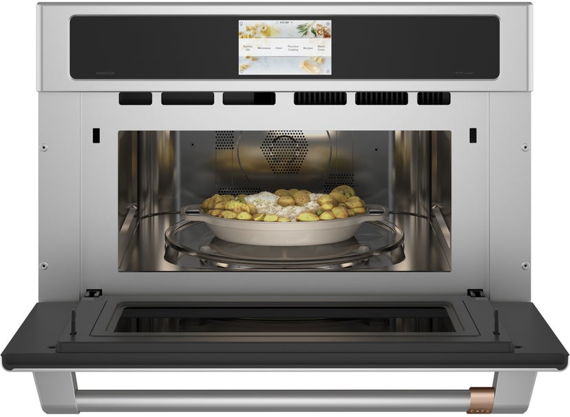 Cafe CSB923P2VS1 30 Inch Built-In Smart Microwave Oven with 1.7 cu....