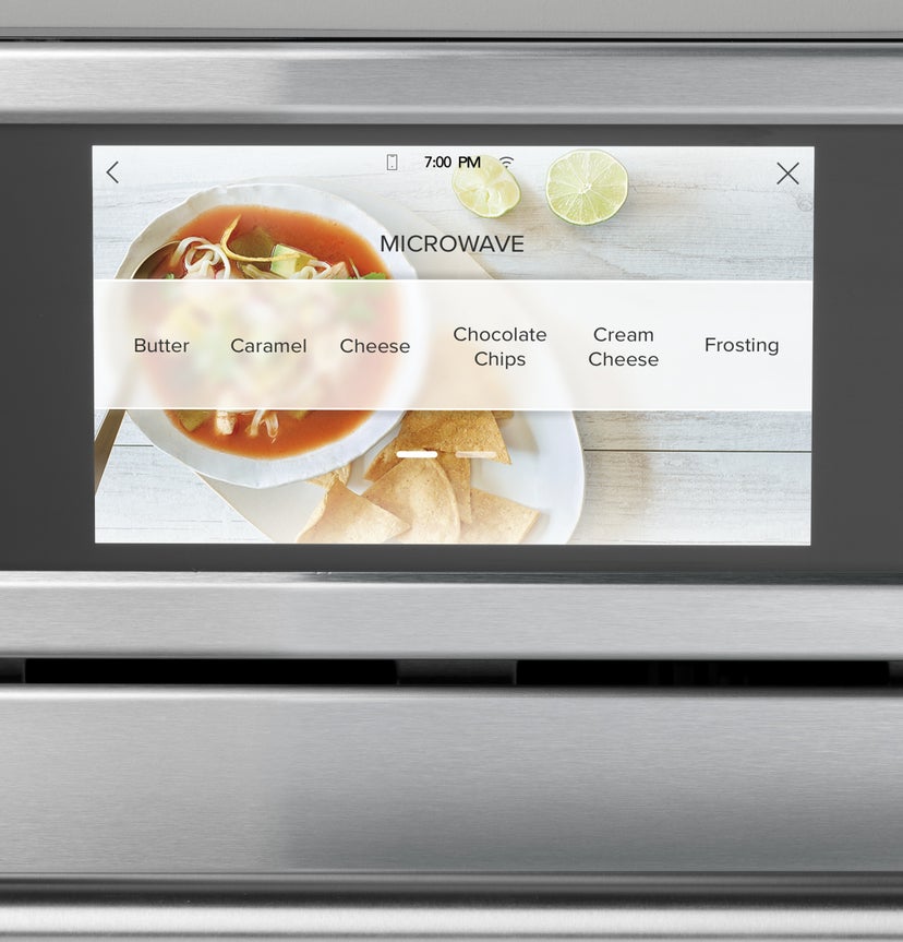 Cafe CSB923P2VS1 30 Inch Built-In Smart Microwave Oven with 1.7 cu....