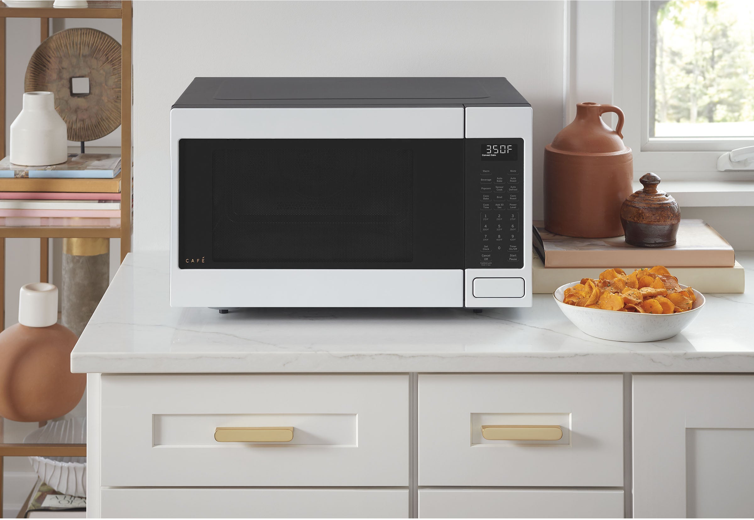 GE Cafe CCWK15C1WSS Convection Microwave Oven - Thumbnail 5