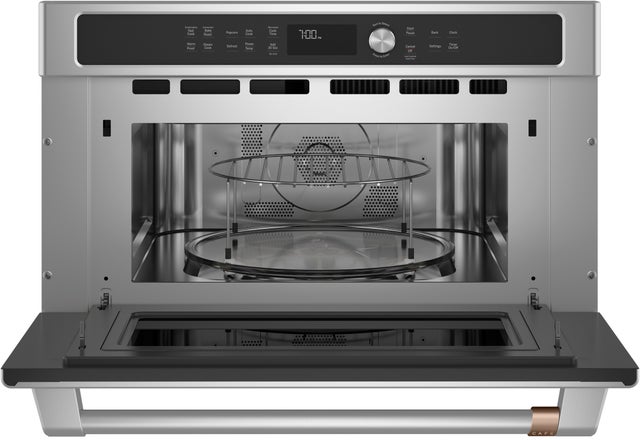 Cafe CWB713P2VS1 30 Inch Built-In Smart Microwave Oven with 1.7 cu....