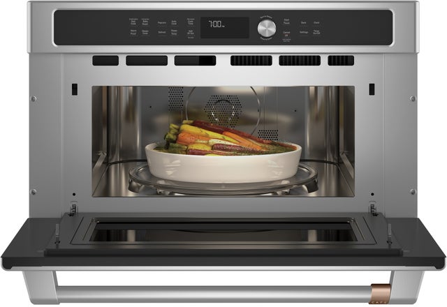 Cafe CWB713P2VS1 30 Inch Built-In Smart Microwave Oven with 1.7 cu....