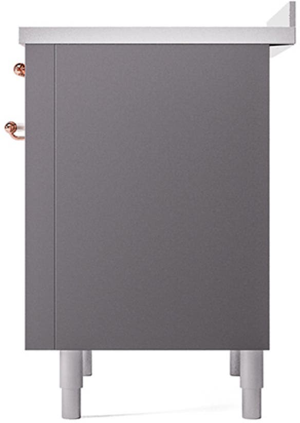 Ilve UNI366QNMPMGP Graphite Matte With Copper Knobs