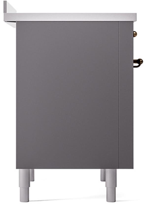 Ilve UNI366QNMPMGB Graphite Matte With Bronze Knobs