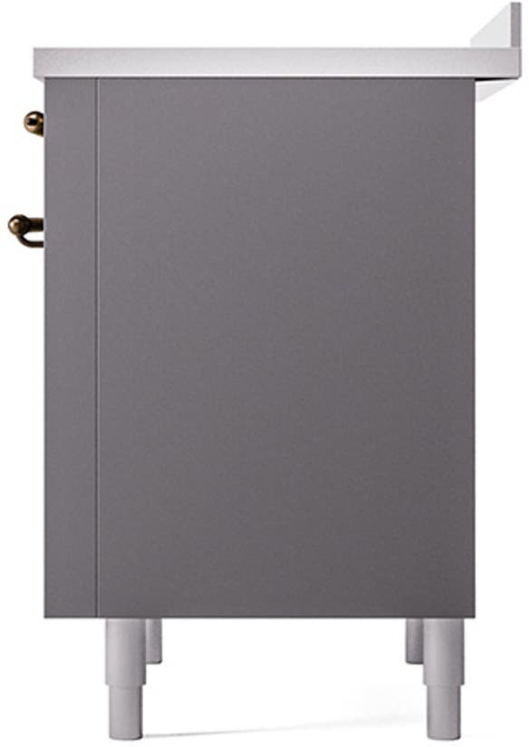 Ilve UNI366QNMPMGB Graphite Matte With Bronze Knobs