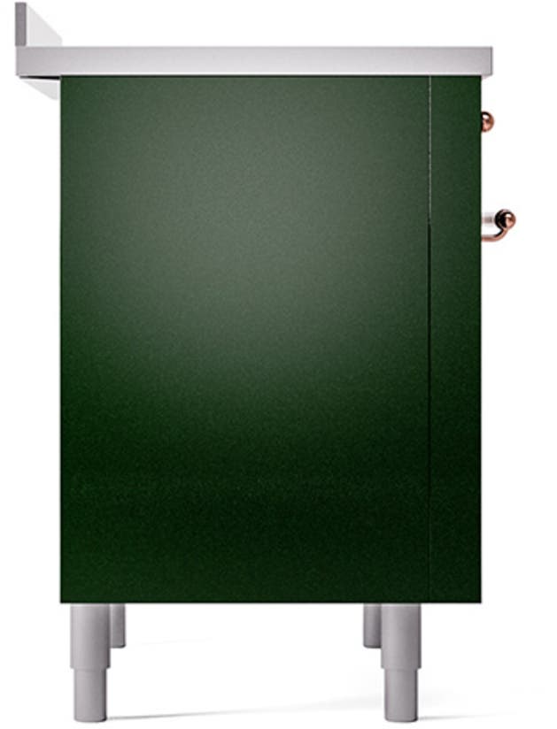 Ilve UNI366QNMPEGP Emerald Green With Copper Knobs