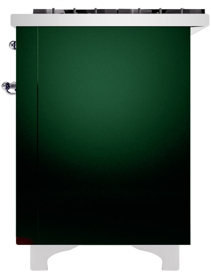 Ilve UM15FDNS3EGC Natural Gas In Emerald Green W/ Chrome Trim