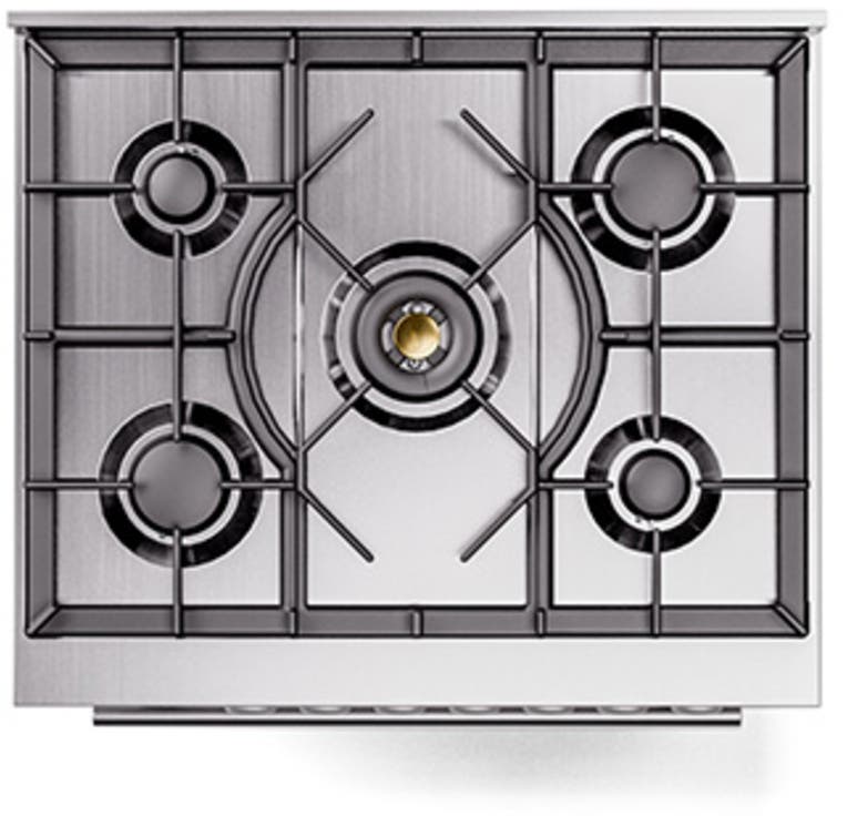 Ilve UP30QMPRA Ral Custom Color With Satin Knobs