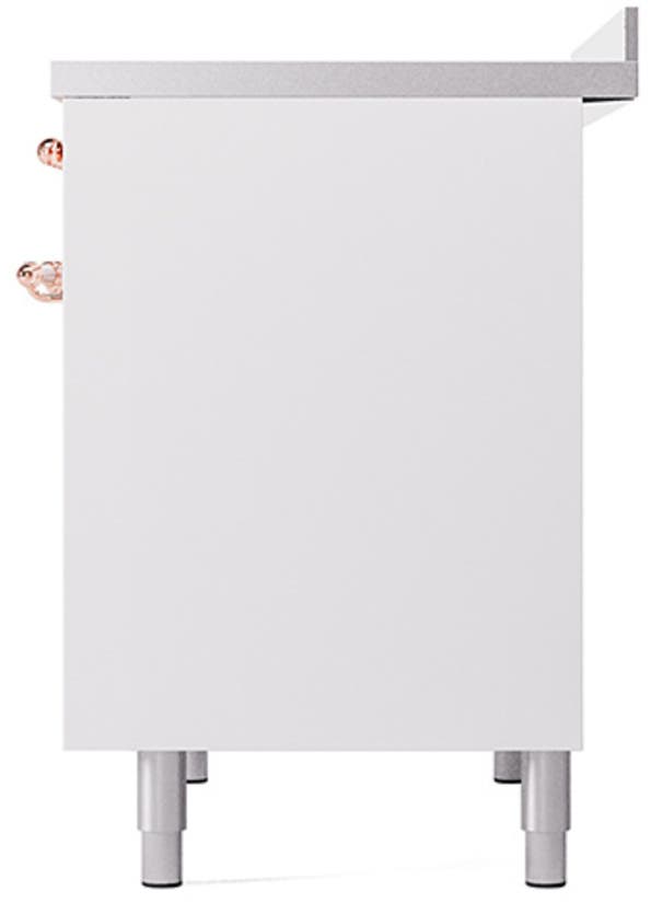 Ilve UPDI406QNMPWHP White With Copper Trim
