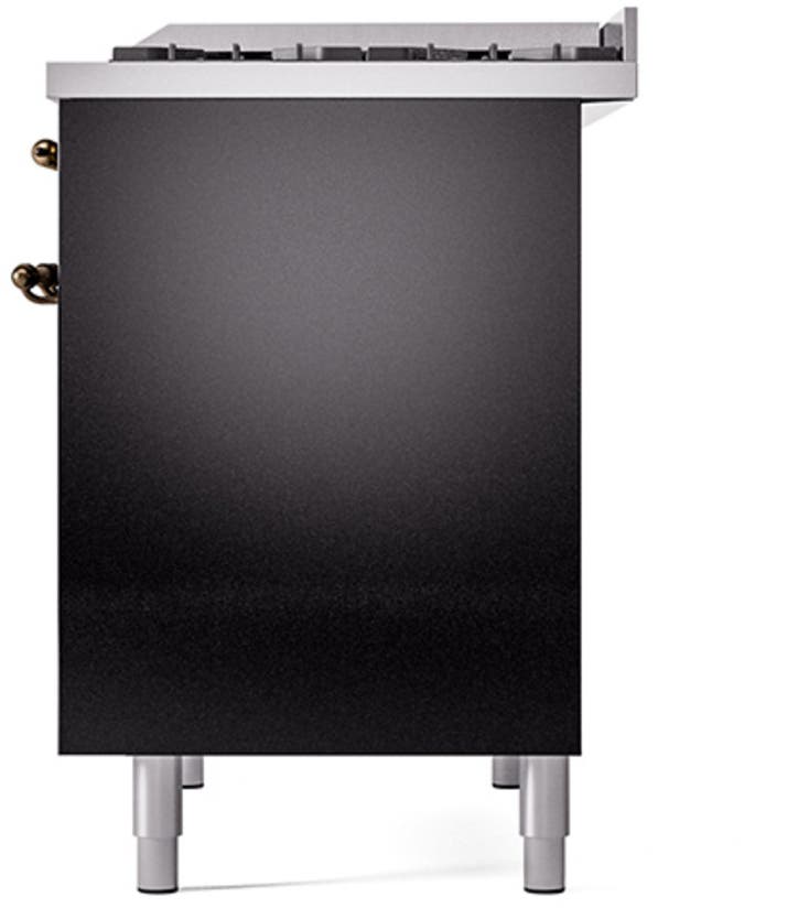 Ilve UPD40FQNMPBKBLP Glossy Black With Bronze Trim, Lp