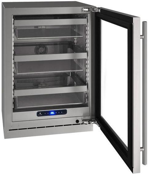 U-Line UHRE524SG01A Stainless Steel, Reversible Hinge