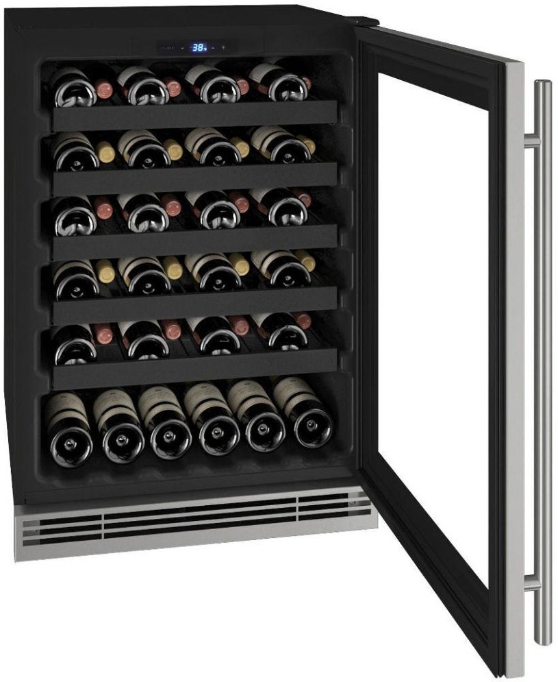 U-Line UHWC124SG01A 24" Wine Captain, 1 Class, Lock Reversible Hinge: ...