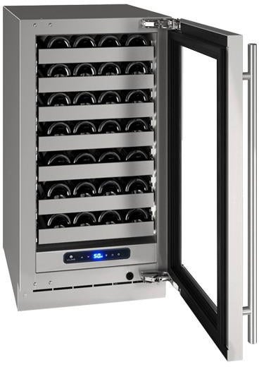 U-Line UHWC518SG01A 18 Inch Full Depth Wine Storage with 35 Bottle Cap...