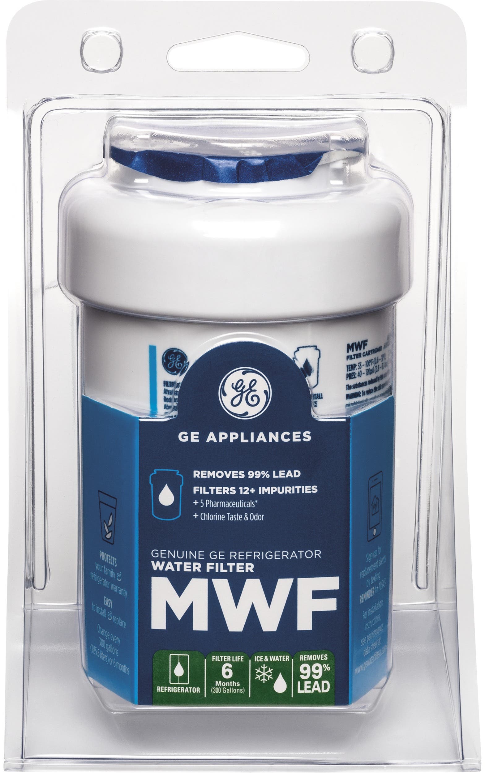 GE MWF White