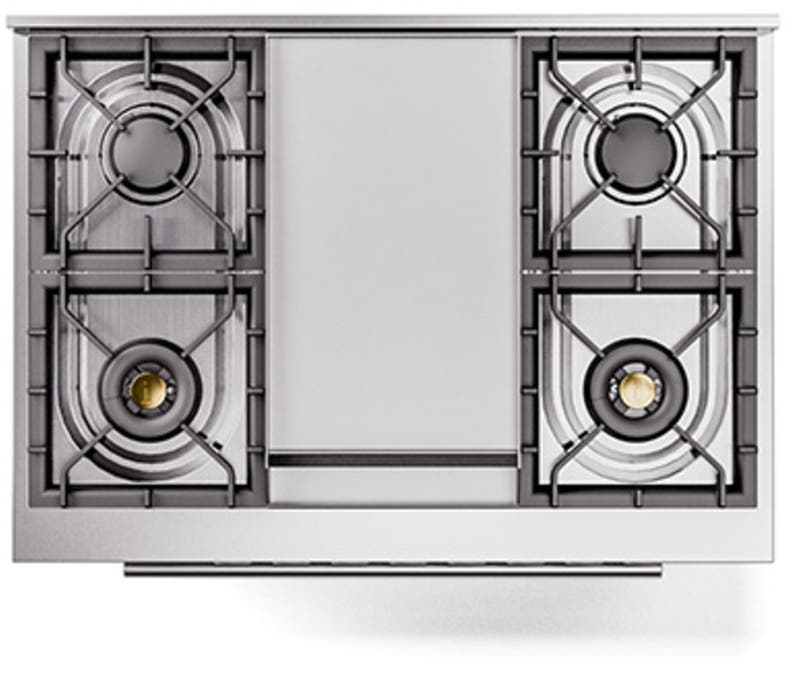 Ilve UP36FQMPSS Stainless Steel With Satin Trim