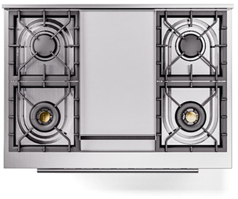 Ilve UP36FQMPRALP Ral Custom Color With Satin Knobs, Liquid Propane