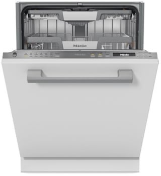 Miele G7186SCVI 24 Inch Built-In Fully Integrated Smart Dishwasher...