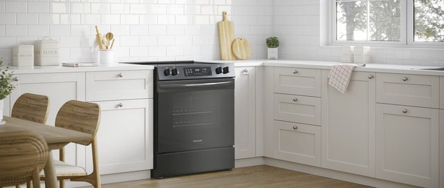 Frigidaire FCFE3062AB 30 Inch Freestanding Electric Range with 5.3 Cu. F...