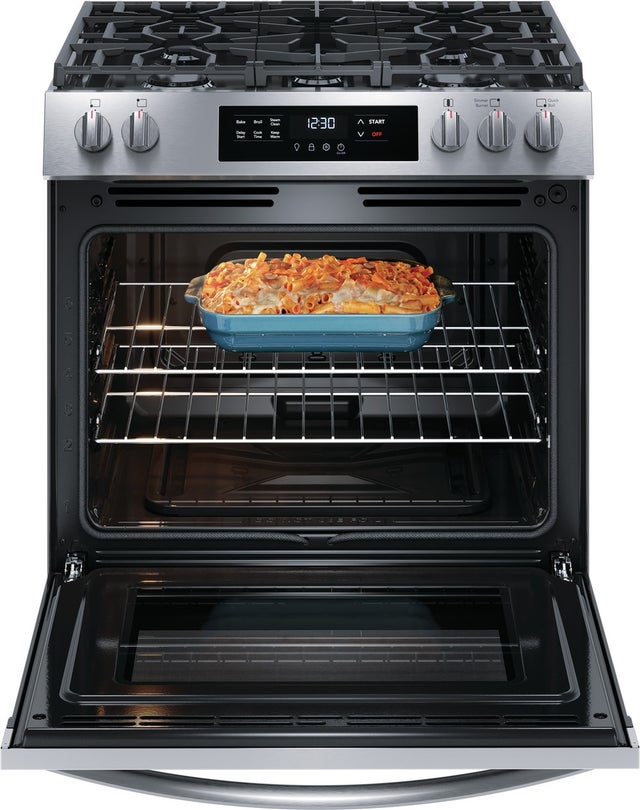 Frigidaire FCFG3062AS 30 Inch Gas Range: Stainless Steel