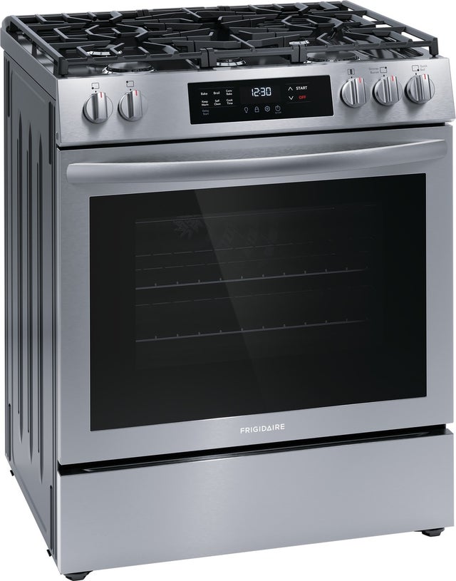 Frigidaire FCFG3083AS 30 Inch Gas Range: Stainless Steel