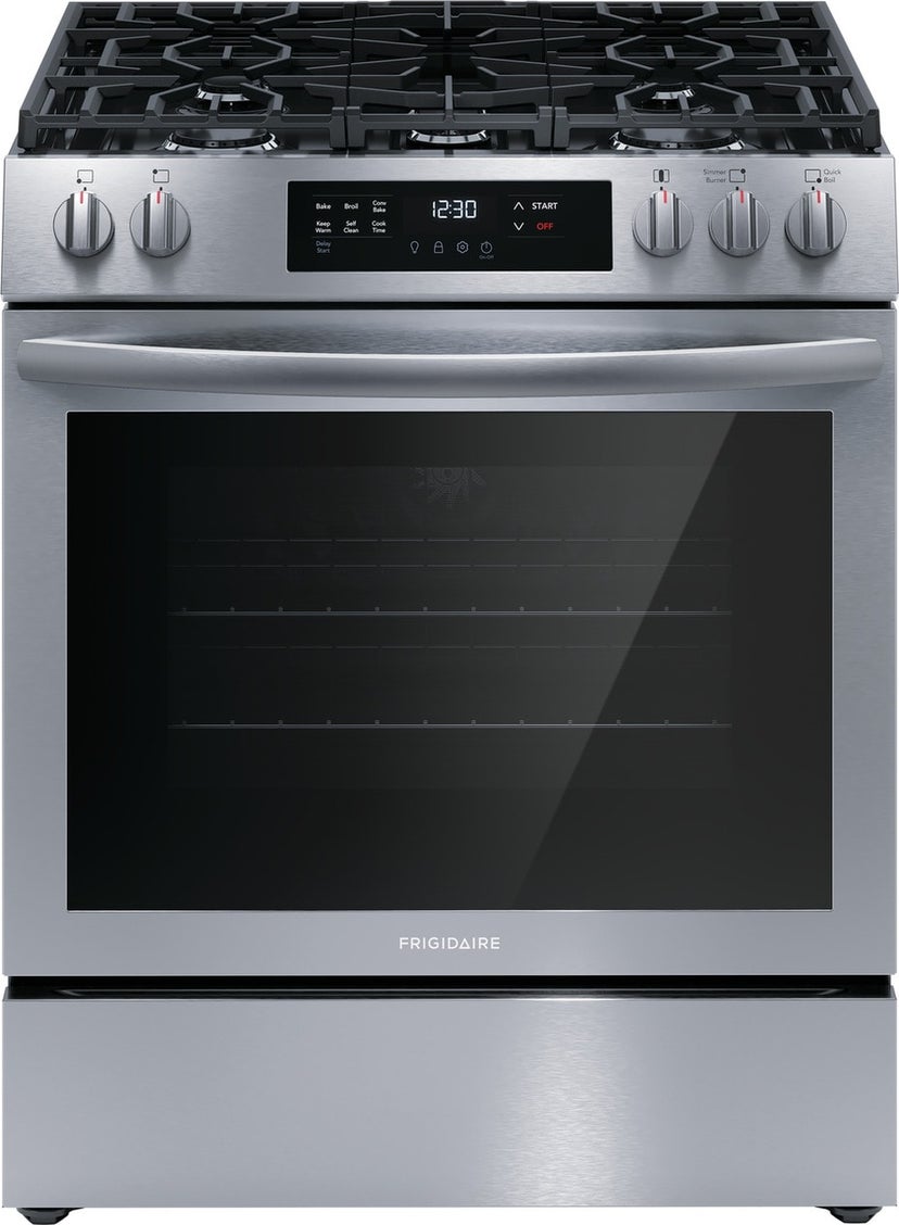 Frigidaire FCFG3083AS 30 Inch Gas Range: Stainless Steel