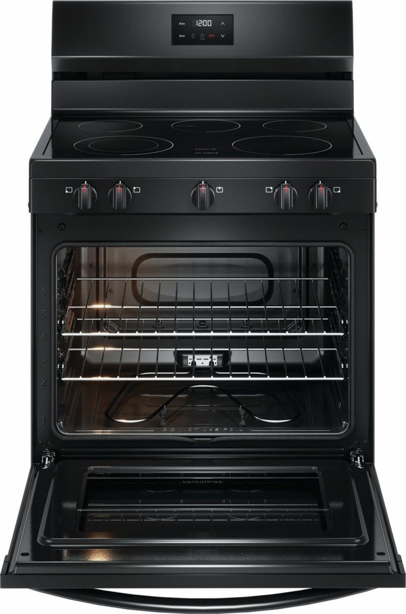 Frigidaire FCRE3052BB 30" Electric Range: Black