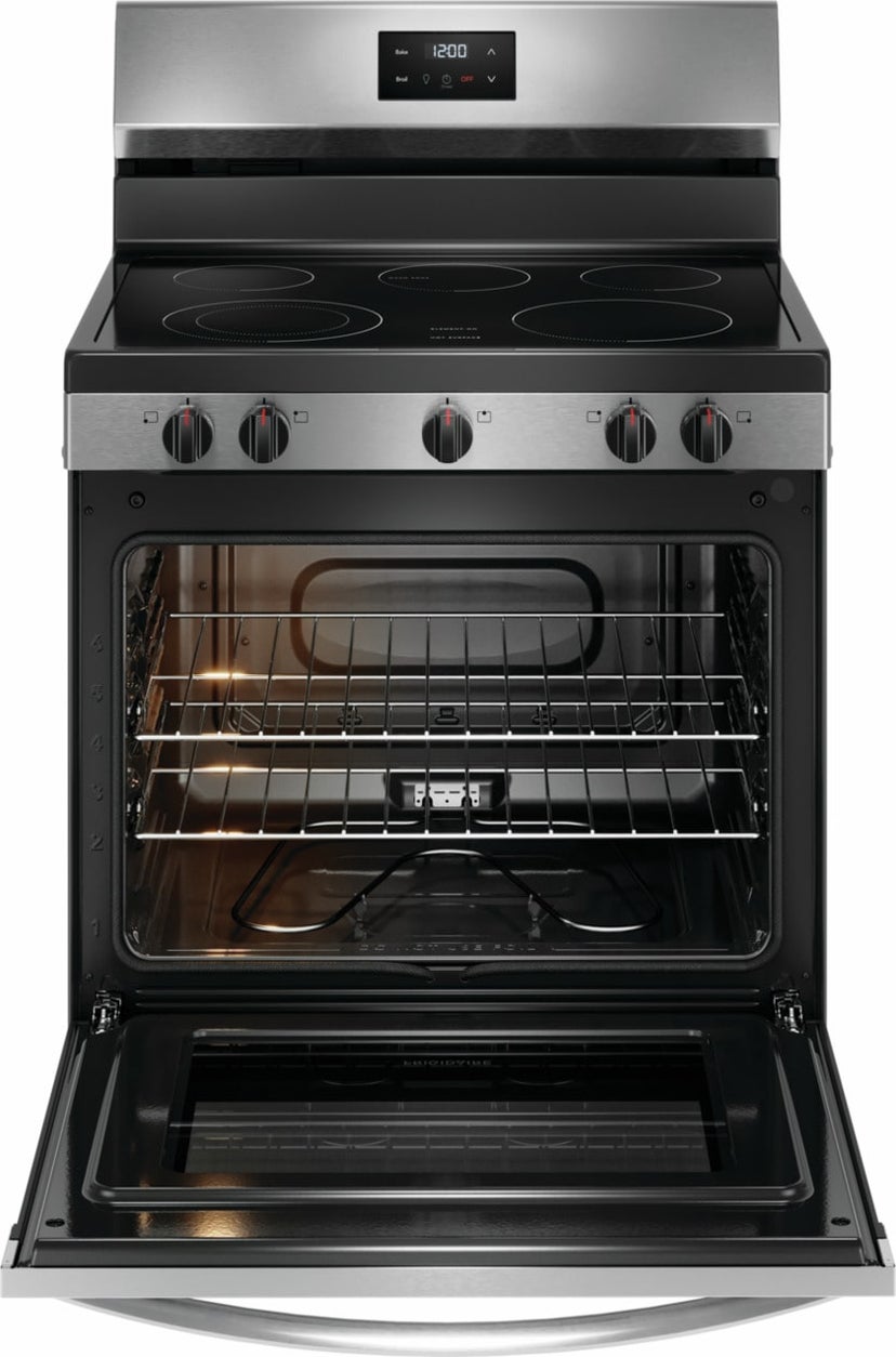 Frigidaire FCRE3052BS 30" Electric Range: Stainless Steel