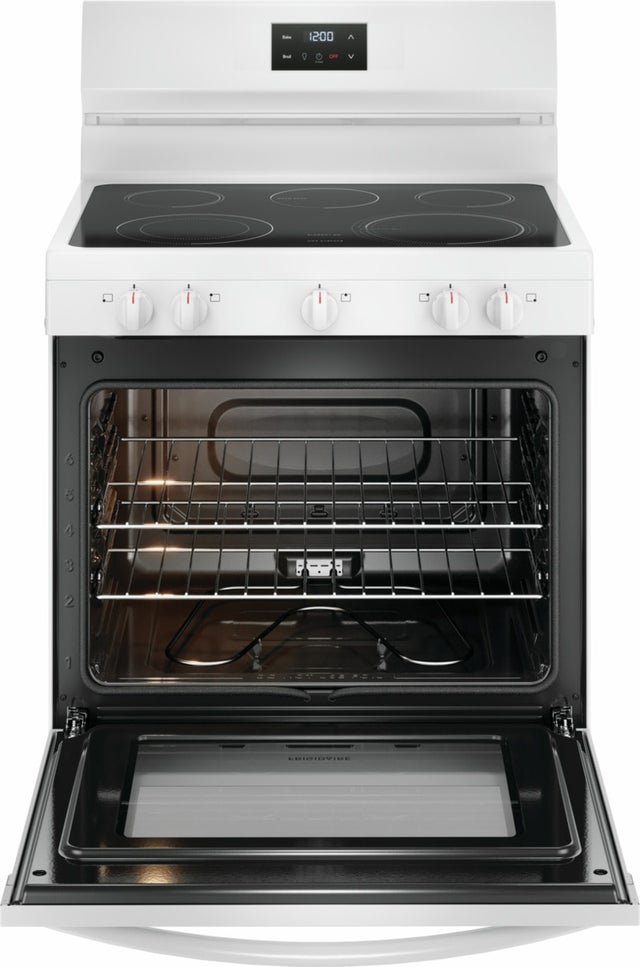 Frigidaire FCRE3052BW 30" Electric Range: White