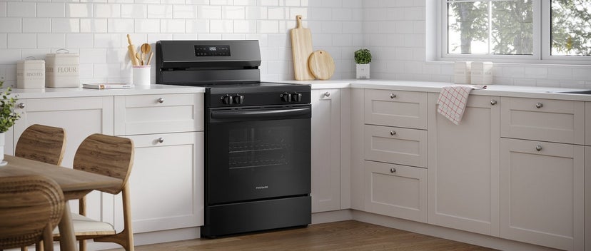 Frigidaire FCRE3062AB 30 Inch Electric Range: Black