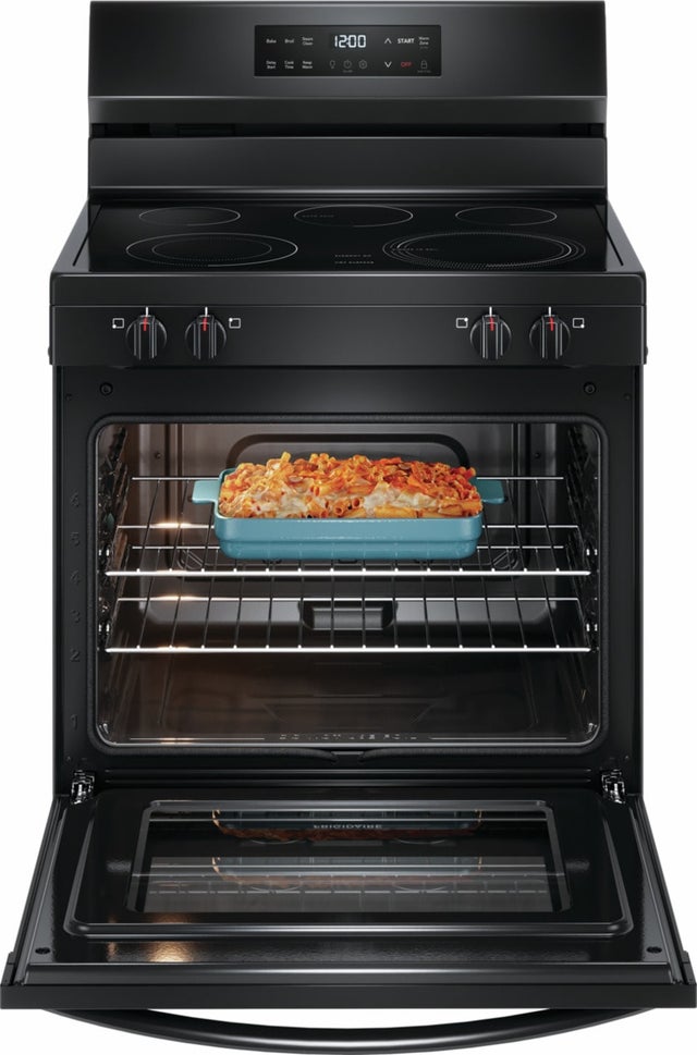 Frigidaire FCRE3062AB 30 Inch Electric Range: Black