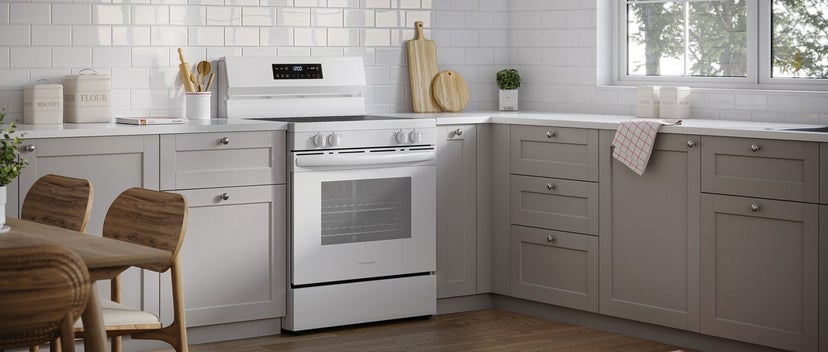 Frigidaire FCRE3062AW 30 Inch Electric Range: White