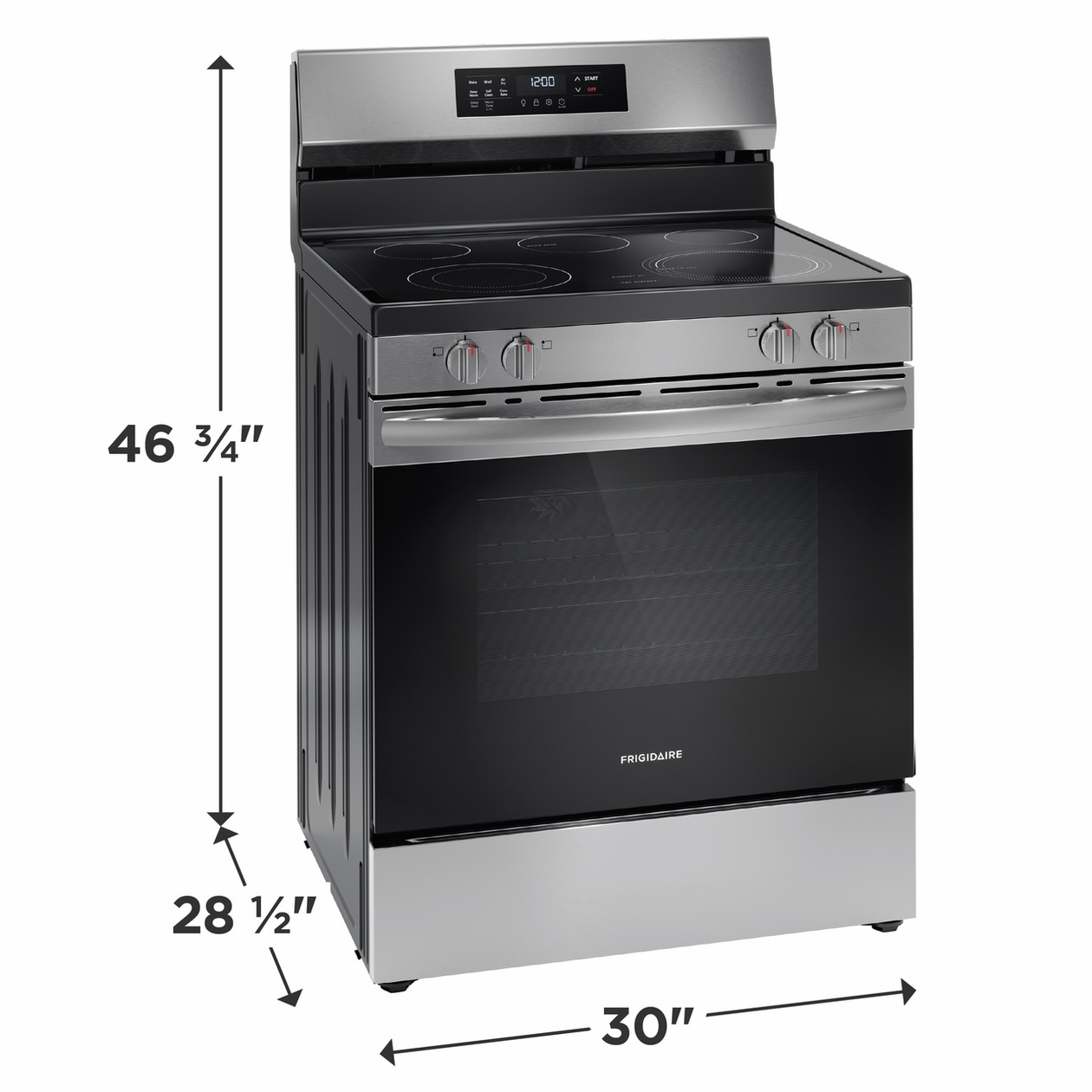 Frigidaire FCRE3083AS Stainless Steel